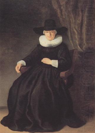 REMBRANDT Harmenszoon van Rijn portrait of Maria Bockenoolle (mk33) china oil painting image